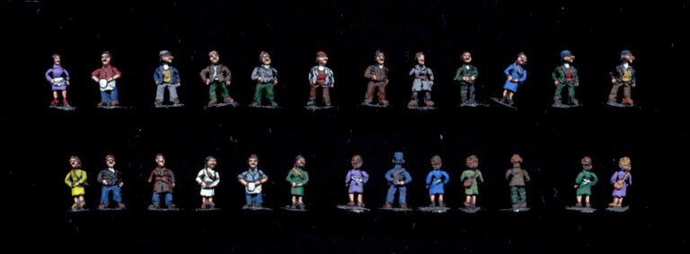 Wargame quality painted 15mm 19th Century militia and armed civilians miniatures