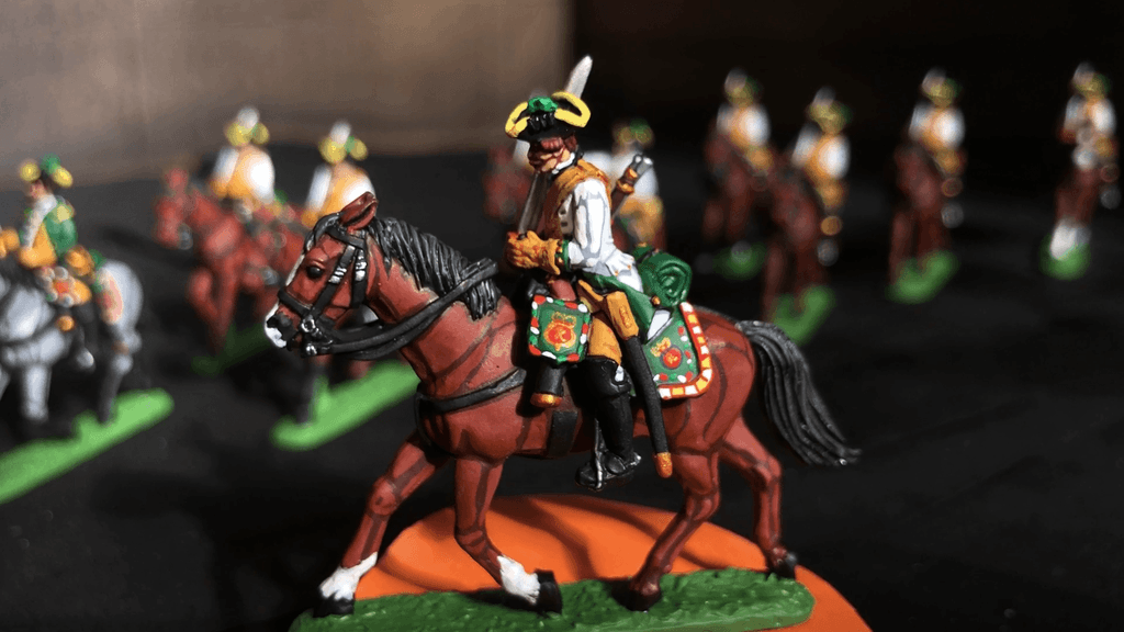 Painted bay horse with dark mane, tail, legs, and white markings